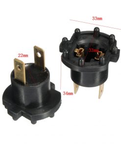 Unique Bargains Headlight Headlamp Bulb Socket Adapter B28V-51-0A3 B28V